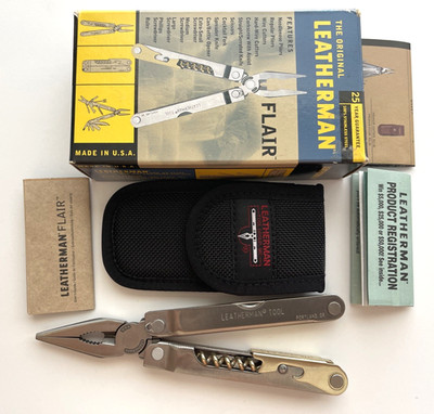 Leatherman Flair Multi-Tool Nylon Sheath USA