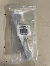 Top Knobs - Barrington Channing 5 1/16" Center Bar Pull Finish: Flat Black