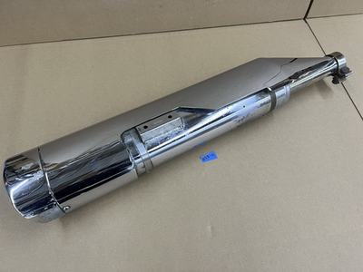 Harley Touring Vance & Hines Monster Oval Chrome and BLK D721RC