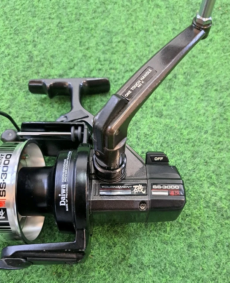 Daiwa SS 3000 Tournament Whisker Millionmax Entoh SS3000 Angelrolle Karpfenrolle - Bild 3 von 4