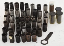 Huge Lot of 49 Unmarked Assorted Shotgun Chokes 12/16/20/28 Gauge + Wrench As-Is