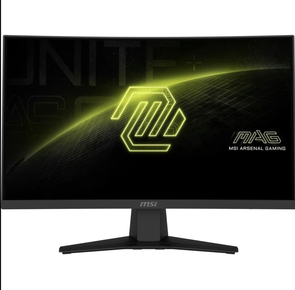 MSI 24" (23.6" Viewable) 180 Hz VA FHD Gaming Monitor Adaptive Sync 87% ADOBE - Image 2 of 4