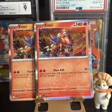 Entei 025/217 Rare Ascended Heroes Pokemon Holo Near Mint