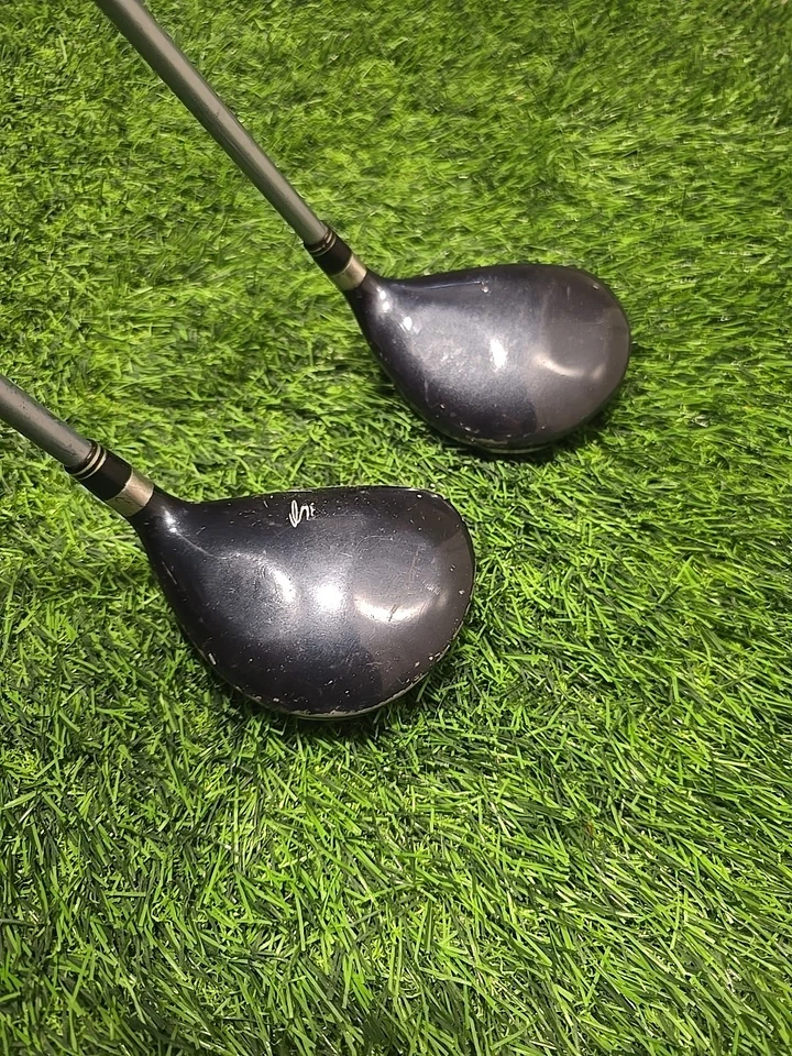 RH Ladies King Cobra 3 & 5 Wood Set SZ Graphite Golf clubs 42" & 41.5" UPC301 - Image 3 of 4