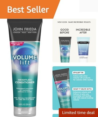 Air-Silk Technology Conditioner 8.45 Oz - Safe for Color-Treated Hair Volumizer