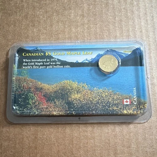 2001 Canadian Gold Maple Leaf 1/10 oz — photo from the most recent tracked eBay sale