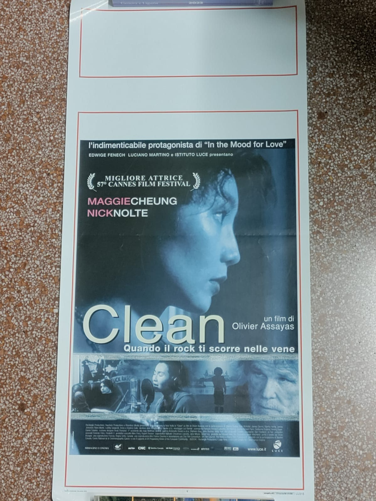 Locandina originale film Clean (2021) - Regia di Paul Solet