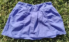 Champion Girl's Athletic Stretchy Lined Skirt W/ Small Zipper Pocket, XL 14-16