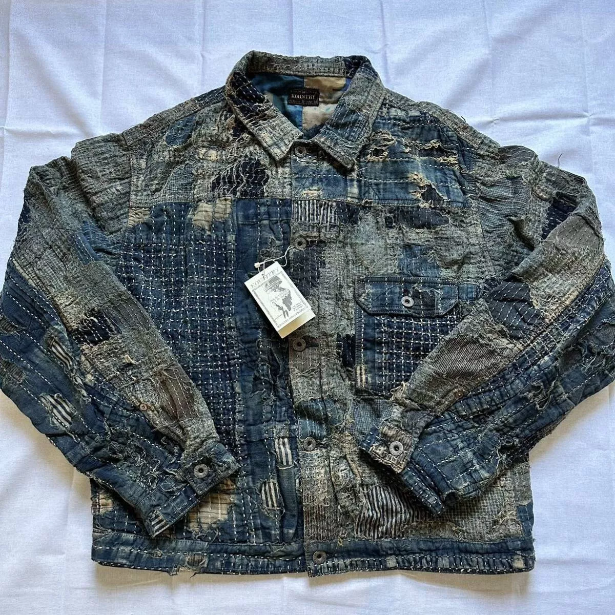 KAPITAL BORO SPRING 1ST Jacket 2022 brand new size 4 Extra Large XL