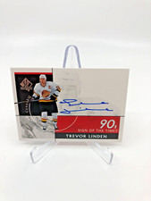 2020-21 Sp Authentic Sign Of The Times TREVOR LINDEN | On Card Auto | Canucks