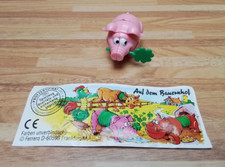 Ü Ei Auf dem Bauernhof ( Balgfiguren ) " Schwein Marta" +BPZ 1999