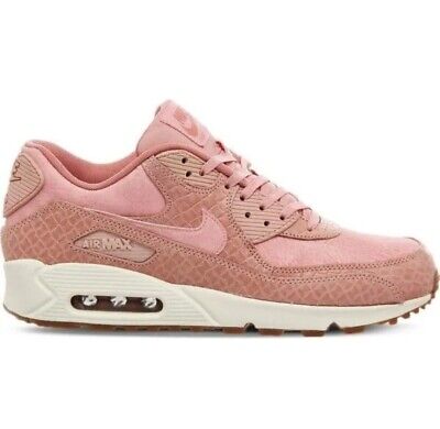 Nike Air Max 90 Limited Edition Pink Croc Embossed Leather
