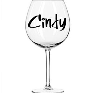beverage decal drink bd vinyl wine own glass