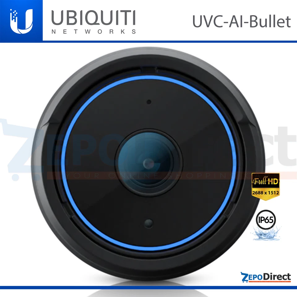 Ubiquiti Networks UniFi Protect AI Bullet Security Camera IP65, UVC-AI-Bullet - Image 3 of 4