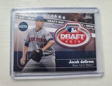 2020 Topps Draft Day Medallion 2010 Jacob DeGrom #DDM-JDG New York Mets, Rangers
