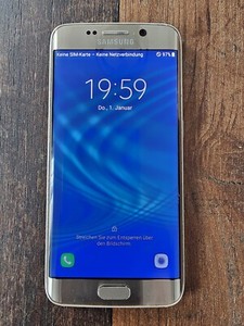 Samsung Galaxy S6 Edge SM-G925F - 32GB - Gold-Platin (Ohne Simlock) (Einzel SIM)