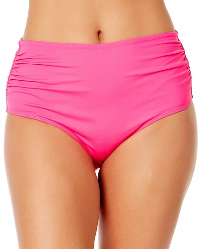 Anne Cole Live in Color Convertible High Waist Shirred Swim Bottom - Picture 15 of 21