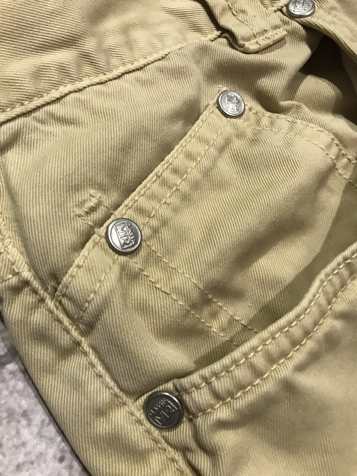 Versace Classic V2 Vintage Beige Pants Pantaloni firmati da uomo