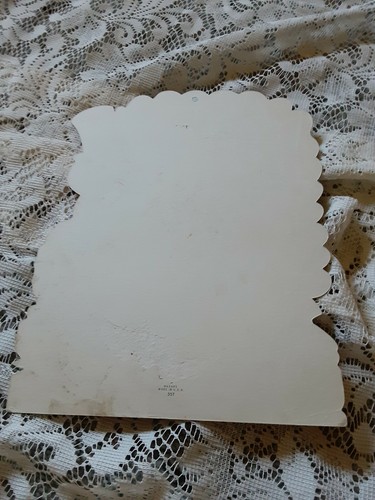 3 Vintage-cardboard decorations / Thanksgiving wall hangings - Picture 7 of 7