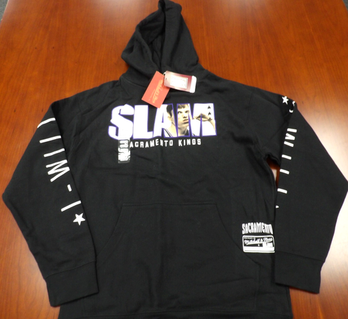 MITCHELL & NESS X SLAM MAGAZINE KINGS JASON WILLIAMS HOODED SWEATSHIRT SIZE M