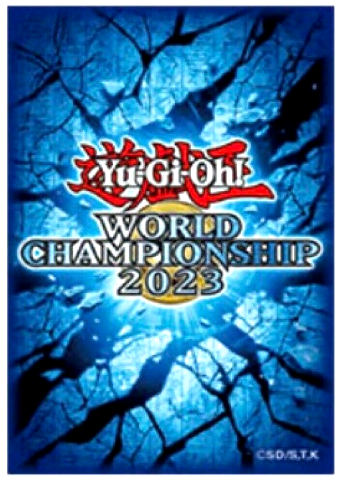 Yugioh Card Protector 100 Sleeves World Championship 2023 WCS