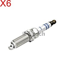 BOSCH Spark Plug 6x Fits BAIC CITROEN DAIHATSU LEXUS Ct PEUGEOT 06-20 0242129529
