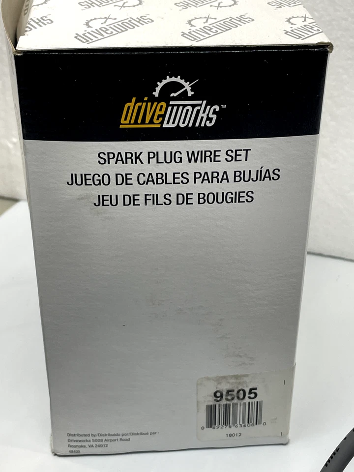 Juego de cables de bujías marca Drive Works 9505 7 mm para HONDA, ISUZU en gráfico Foto 4 de 4
