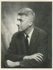 Howard Nemerov- Signed Vintage Photograph (Pulitzer/Laureate Poet)