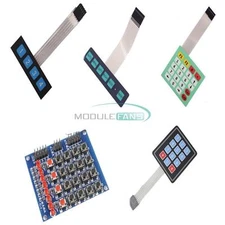 4x4/4x3/4x5/1x6/1x4 Keys Matrix Keyboard Array Membrane Switch Keypad Keyboard M