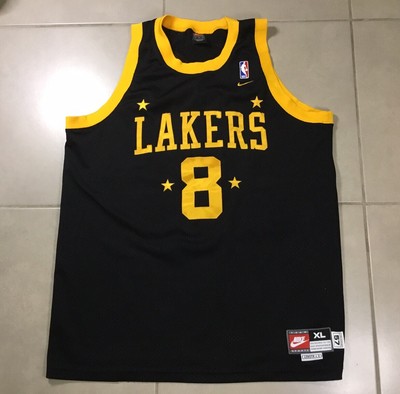 lakers black throwback jersey