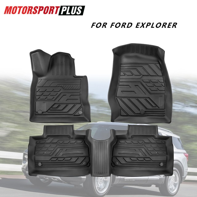 Husky Liners For 20202020 Ford Explorer Floor Mat Set Black Rear