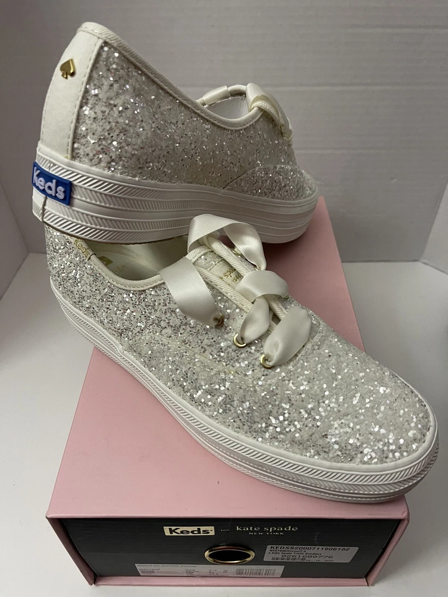 Women's keds x kate spade new deals york triple glitter