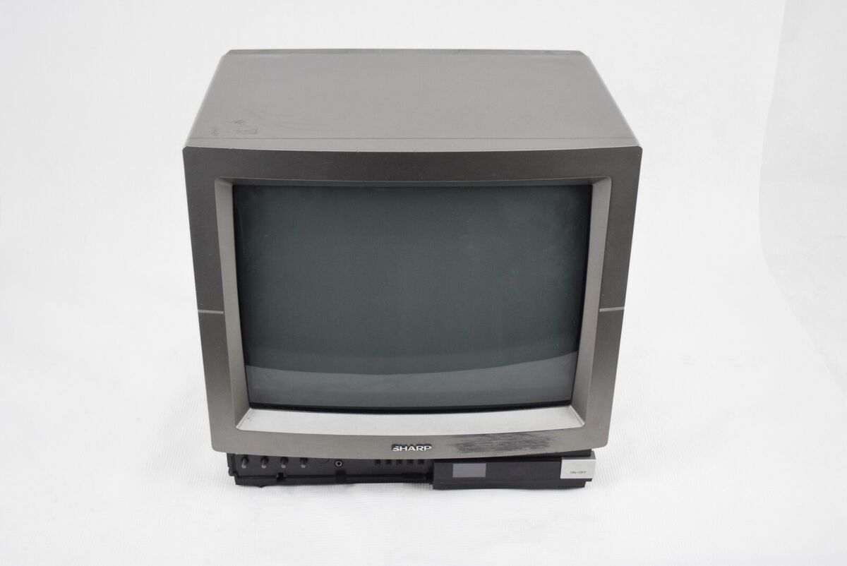 Sharp 14in Vintage CRT TV Screen | Less than 20 in | Vintage Sharp 14in Vintage CRT TV Screen | Less than 20 in | Vintage