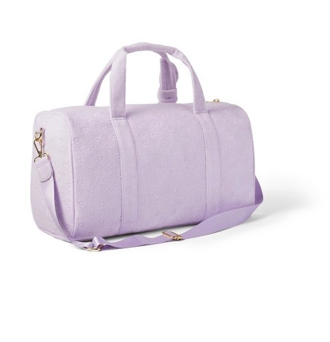 Target Embossed Mini Hearts Duffle Bag 