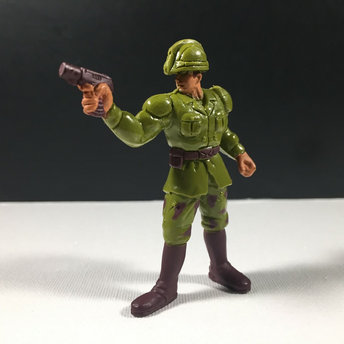 Vintage 1986 GUTS! Ground Troops - Pistol Pete PVC Figure | eBay