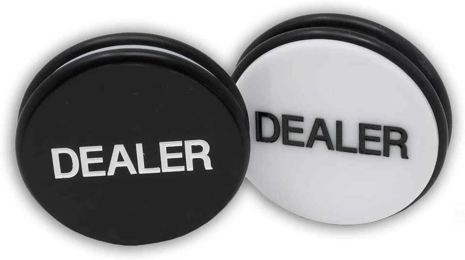 DA VINCI 专业经销商纽扣 3 英寸(赌场级) — 第 3/3 张图片