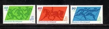 1980 Germany #B574-76 MNH Sports
