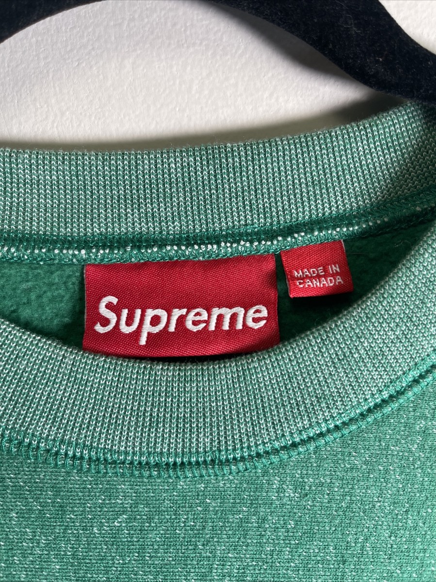 RARE FW08 Supreme Veritas Green Crewneck XL | eBay RARE FW08 Supreme Veritas Green Crewneck XL | eBay