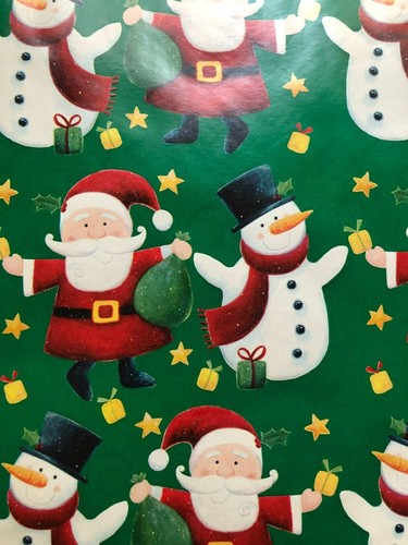 Vintage Christmas Wrapping Paper Roll, Choose your favorite design. - Picture 78 of 146