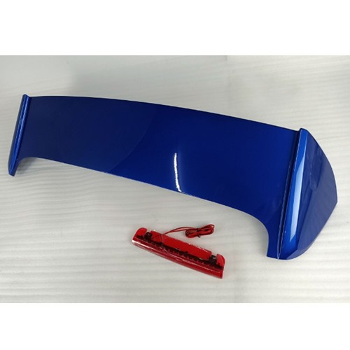 Painted Fit For SUBARU Impreza WRX STI Hatchback Rear Hatch Roof Spoiler 2011 - Picture 2 of 5