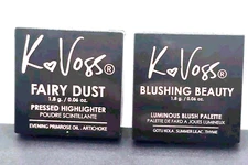 K Voss Fairy Dust Pressed Highlighter & Blushing Beauty Luminous Blush 1.8g 