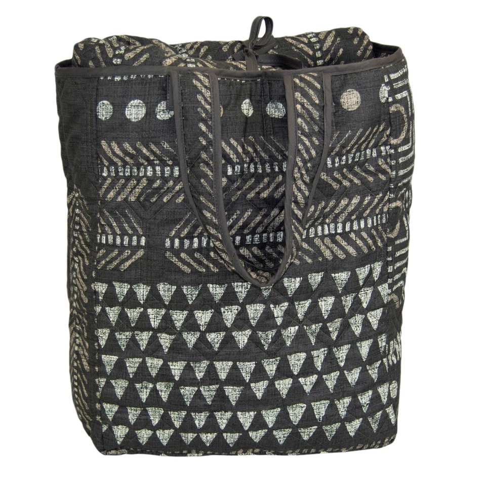 Juego de Edredón Doble Estampado Lineal Geométrico Boho Southwestern Azteca Bolso a Juego Foto 4 de 4
