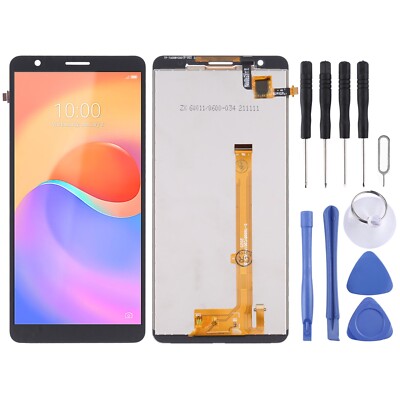 For ZTE Blade A31 Plus LCD Screen with Digitizer Full Assembly Replacement Black