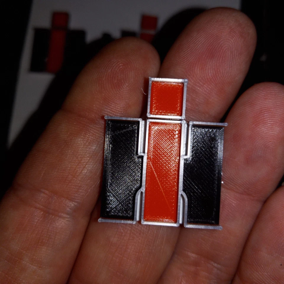 Letreros de concesionario International Harvestor escala Ho 1:87 y letreros de poste de dos lados Foto 2 de 4