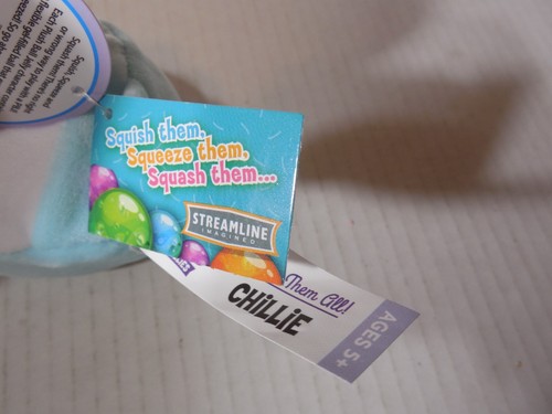 Bola de peluche PBJ jaleas chile pingüino apretar aplastar NUEVO con etiquetas PBJ - Imagen 5 de 13