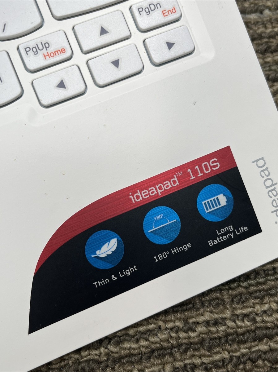 Lenovo Ideapad 110S-11IBR Laptop Intel Celeron N3060 2GB Ram READ