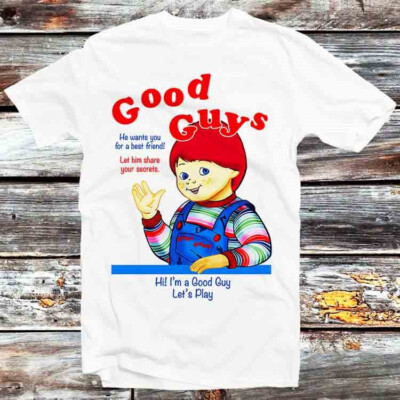 Good Guys Chucky Kinderspiel Horror Kult 80er Film T-Shirt B550