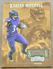 2023 KEATON MITCHELL Panini Contenders Rookie Stallions Rookie Card RC #11