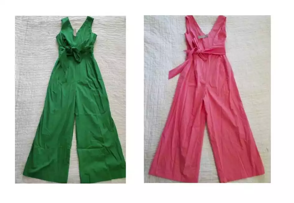 J crew wrap cheap tie jumpsuit poplin