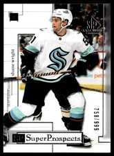 2022-23 SP Game Used 2001 Retro Rookies Crossover Shane Wright Rookie 758/999